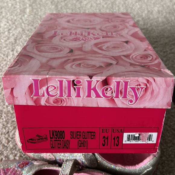 Lelli Kelly Glitter Daisy Dolly Mary Jane Sneakers - Picture 12 of 14